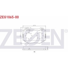 Otoco Mercedes S Serisi (W220) S 500 1998-2005 / Mercedes S Serisi (W220) S 600 1998-2005 Ön Fren Balatası