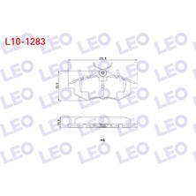 Otoco Citroen C3 (Fc) 1.4 Vtı 2002-2009 / C3 (Fc) 1.4 Hdı 2002-2009 Ön Fren Balatası