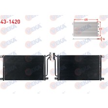 Otoco Bmw 3 Serisi (E46) 318 D - 320 D - 330 Xd 1998-2005 / X3 2.0 D - 3.0 D 2004-2010 Klima Radyatoru