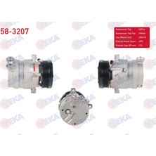 Otoco Opel Vectra A 2.0 1988-1995 / Calibra A 2.0ı 1995-2003 Klima Kompresoru 6pk 126MM