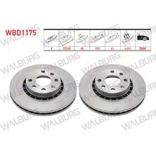 Otoco Opel Corsa B 1.6ı 16V 1993-2000 / Astra F 1.8 1991-19 I Ön Havalı 4 Bjn 255,85X19,9X60X41 Fren Diski