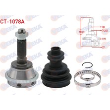 Otoco Aks Kafası On Dıs Karsan J9 Premıer 2.8 D Abslı 72 Dıs 30X27X74,5 Uzunluk 183,3 mm 2007-2010