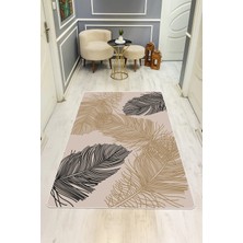 Dolce Mariee Modern Desenli Dijital Baskı Kaymaz Taban Halı H0899