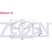 Otoco Peugeot 206 (2A / C) 1.4 Hdı 1998-2006 Ön Fren Balatası