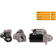 Otoco Ducato 90-15 / Boxer 06-15 Mars Motoru 12V 2.5kw 9 Dis Cw (STR4630)
