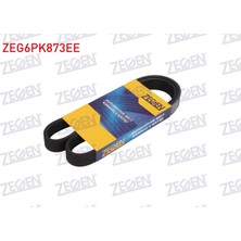 Otoco Ford / Fiat Kanalli V Kayisi 6PK873 (Elastik)