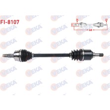 Otoco Fiat Doblo 1.4 2010 Komple Aks Sol On Uzunluk 668MM