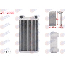 Otoco Audi A4 (8ec,b7) 1.6 2004-2008 Kalorifer Radyatoru Brazing