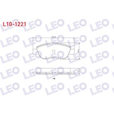 Otoco Fiat Albea 1.2 2003-2005 / Fiat Palio 1.2 2003-2005 Ön Fren Balatası