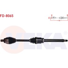 Otoco Ford Mondeo Iv 2.0 Tdci A-T Uzunluk 932 mm 2007-2014 Komple Aks Sag On