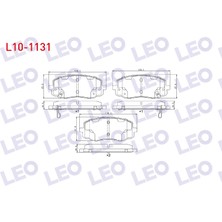 Otoco Kia Picanto (Ba) 1.25 2004-2011 / Picanto (Ba) 1.1ı 2004-2011 Ön Ikazlı Fren Balatası