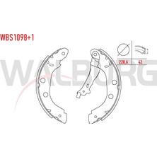 Otoco Renault Kangoo (Kc0 / 1) 1.5 Dcı 1998-2008 Fren Pabuc Balata Arka +1mm Daha Kalin