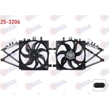 Otoco Opel Corsa C 1.4 Davlumbazli Tek Soket 3 Tirnakli 2000-2006 Fan Motoru Su Radyatoru Rezistansli