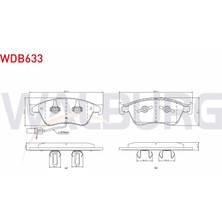 Otoco Audi A8 (4e_) 3.0 Tfsı 2003-2010 / Audi A8 (4e_) 4.2 V8 Tdı 2003-2010 Ön Fişli Fren Balatası
