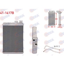 Otoco Bmw 5 Serisi (G30,G31) / 6 Serisi (G32) Kalorifer Radyatoru Brazing