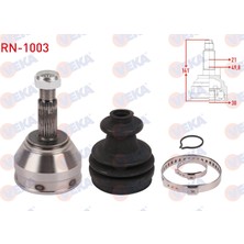 Otoco Renault Clio Iı (Bb0 / 1 Aks Kafasi Sol-Sag On Dis Uzunluk 141MM