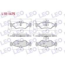 Otoco Mercedes Sprinter 2t (901,902) 210 D 1995-2006 / Sprinter 2t 208 D 1995-2006 Arka Fren Balatası