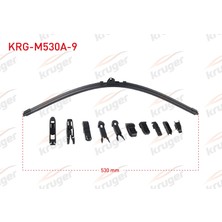 Otoco Sılecek Supurgesı Muz Tıpı 10 Aparatlı 530MM Unıversal