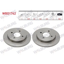 Otoco Ford Focus 1998-2005 / Fiesta Vı 2013 I Arka Fren Diski