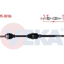 Otoco Peugeot 206 (2A / C) 2.0ı Gti Absli 48 Dis Uzunluk 888MM 1998-2006 Komple Aks Sag On