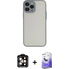 Pileli Store Pilelistore™ iPhone 14 Pro Max Kılıf Ahenk Çizgi Serisi - Siyah Bilvis 5in1 5d Magic Hayalet Cam Ekran Koruyucu + Pvd Metal Kamera Lens - Tu