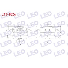 Otoco Renault Symbol Iıı (Jz0 / 1) 1.5 Dcı 16 Jant 2012 Ön Fren Balatası