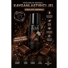 Ada Marketing Kayganlaştırıcı Jel 30 ml Çikolata Aromalı Yenilebilir Özel Formül Ultra Yoğun