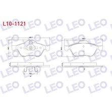 Otoco Renault Laguna Iı (Bg0 / 1) 1.6ı 16V 15 Jant 2001-2007 Ön Fren Balatası