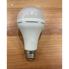 Kendal 9W Şarjlı LED Ampül Beyaz IŞIK(6500K) 550 Lm E-27 Duy
