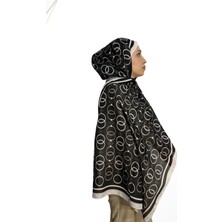 Lunara Scarf Lunara Zincir-Halka Desen Pamuk Şal