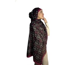 Lunara Scarf Lunara Zincir-Halka Desen Pamuk Şal