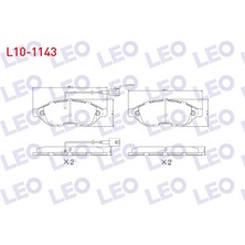 Otoco Fiat Ducato 2.3 Mjt 2006-2014 / Jumper Iıı 2.2 Hdı 2006-2014 Ön Cıft Fişli Fren Balatası