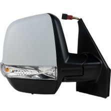 Otoco Fiat Doblo Cargo Dis Dikiz Aynasi Sag Elektrikli Isitmali Sinyalli Sensorlu Astarli Cift Camli 8 Pin
