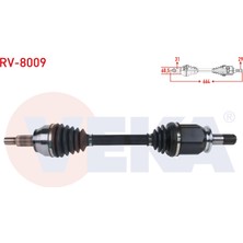 Otoco Rover Range Rover Iv (Lg) 3.0 - 4.4 - 5.0 2012 / Range Rover Spor Komple Aks Sol On Uzunluk 664MM L.