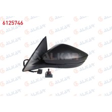 Otoco Skoda Scala / Kamiq 2019 Dis Dikiz Aynasi Sol Elektrikli Isitmali Sinyalli LED 6 Pin