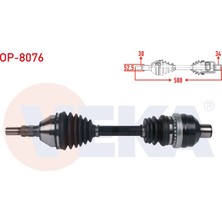 Otoco Opel Vectra C 2.0 Dti 2002-2008 Komple Aks Sag On Uzunluk 588MM