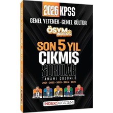 2026 Kpss Genel Yetenek Genel Kültür Ösym Nin Indeksi Son 5 Yıl Çıkmış Sorular Indeks Akademi