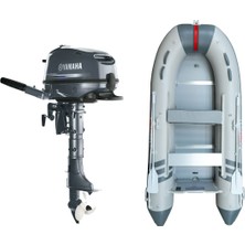 Marinport 3.30 Ahşap Taban Şişme Bot + Yamaha 6 Hp Deniz Motoru