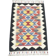 Zehra Abla Halı Yeni El Dokuma Şaheser Cerit Yörükleri Meşhed Iran Yün Kilim 7288