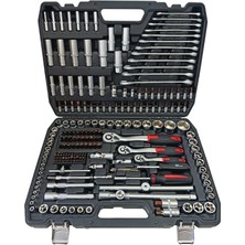 Nt Tools 218 Parça 1/2inç 3/8inç 1/4inç S2 Cr-V Lokma Seti