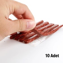 N&M Store 10 Adet Lastik Tamir Fitili Tubeless Lastik Onarım Yedek Fitil Seti Kauçuk Esnek Yapı