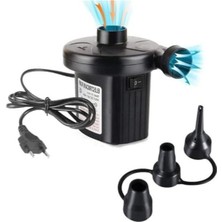 Cekar Store 220V Çakmaklık Girişli Havuz Bot Şişme Yatak Şişirme Pompası