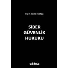 On İki Levha Yayınları Siber Güvenlik Hukuku