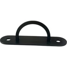 Cekar Store Boks Torbası Tavan Askı Aparatı, 14 cm Oval Lazer Kesim, 2 Çelik Dübel ve Karabina