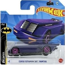 Cekar Store - Batmobile - Batman: The Animated Series 5/5 - HKH00 - Short Card - Dc - Mor - Mattel 2023