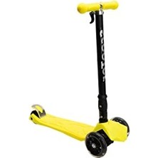 Cekar Store Işıklı Tekerlekli Scooter, Sarı