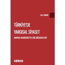 On İki Levha Yayınları Türkiye'de Yargısal Siyaset