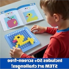 Cekar Store Kodlama Oyunu 402 Parça Eğitici Zeka Oyunu – Çocuklar Için Puzzle Shape Oyuncak