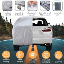 Cekar Store Araba Brandası, Oto Örtüsü, Araba Çadırı (Gri, Suv Için Araba Uzunluğu 4.55M - 4.70M Arası (Xl))