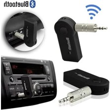 Cekar Store Mikrofonlu Bluetooth Ses Alıcı Araç ve Hoparlör Için Aux Girişli Kablosuz Dönüştürücü Kiti
